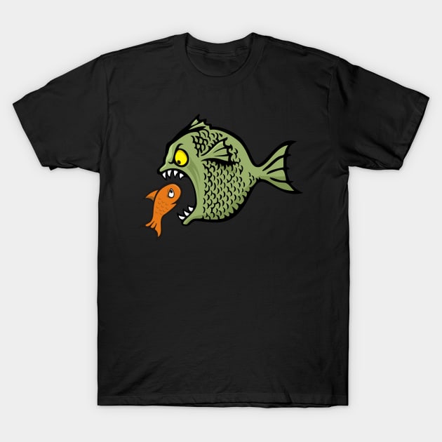 Bully Fish T-Shirt by sifis